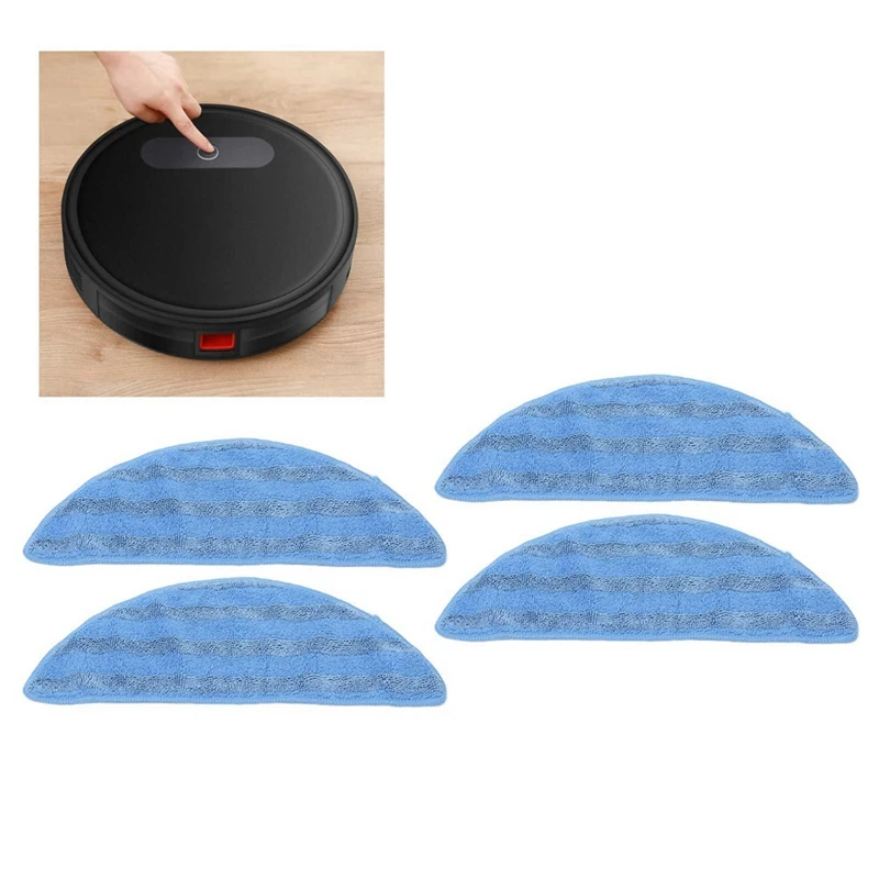 5PCS เครื่องดูดฝุ่น Pad Sweeper Mop Pad ที่มีประสิทธิภาพทนทานสําหรับ Lefant M200 201 501 520 T700