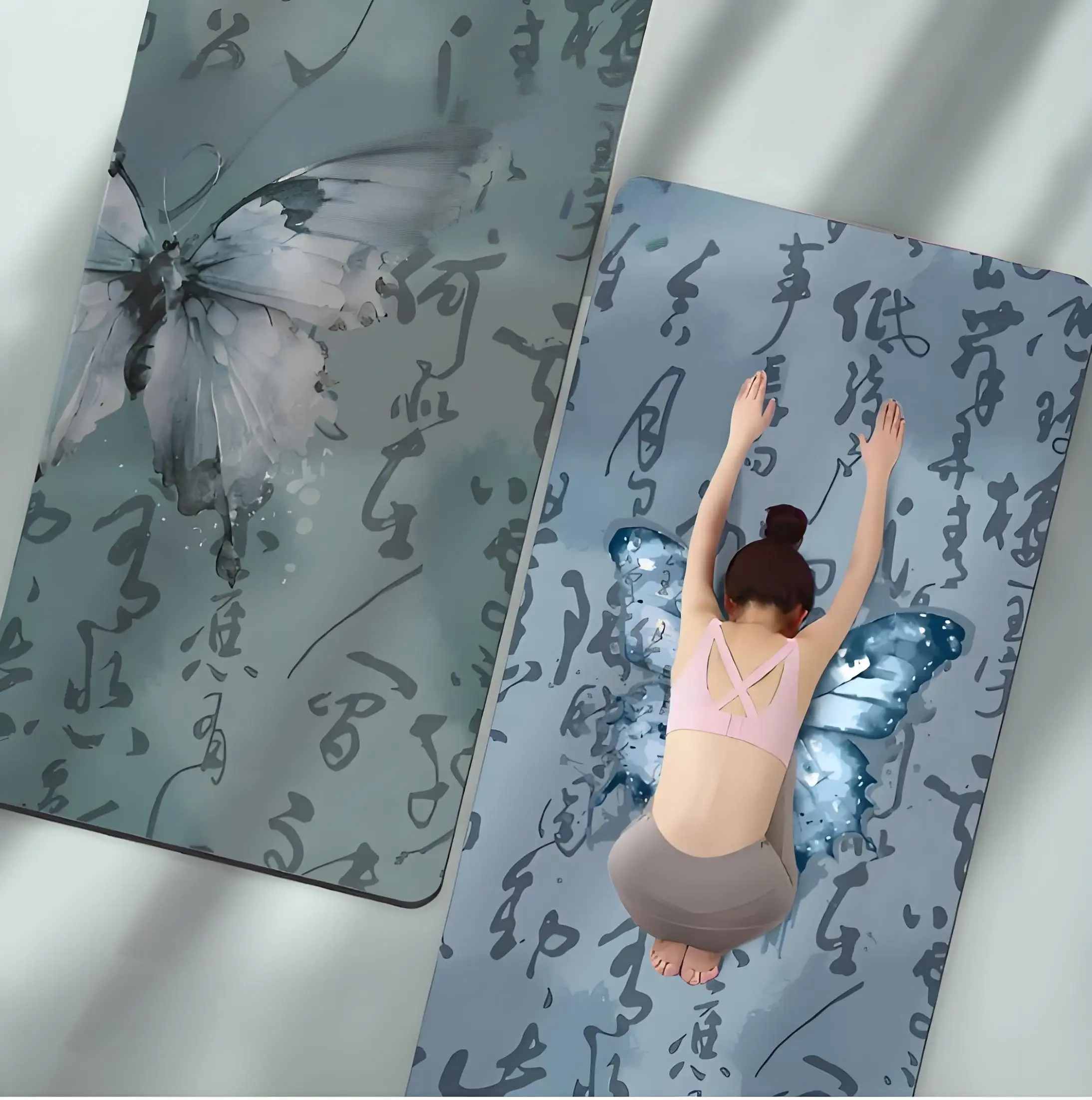 

Pilates Equipment Yoga Mat Women’s Special Thickened Wide Long Anti-Slip Durable Pro Studio Home Use Yoga Mats 요가매트