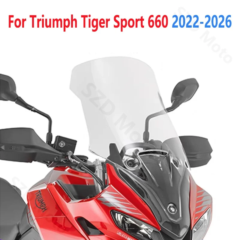 

For Triumph Tiger Sport 660 Tiger 660 Tiger660 Motorcycle Touring Windshield Windscreens Wind Deflectors Visor Viser Transparent