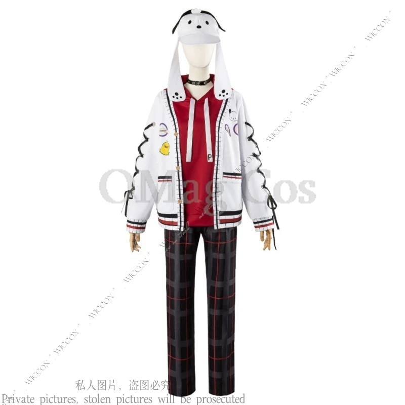 Aoyagi Toya Cosplay Costume Wig Game Project Sekai Colorful Stage PJSK Vivid BAD SQUAD Daily Outfit Woman Man Party Halloween