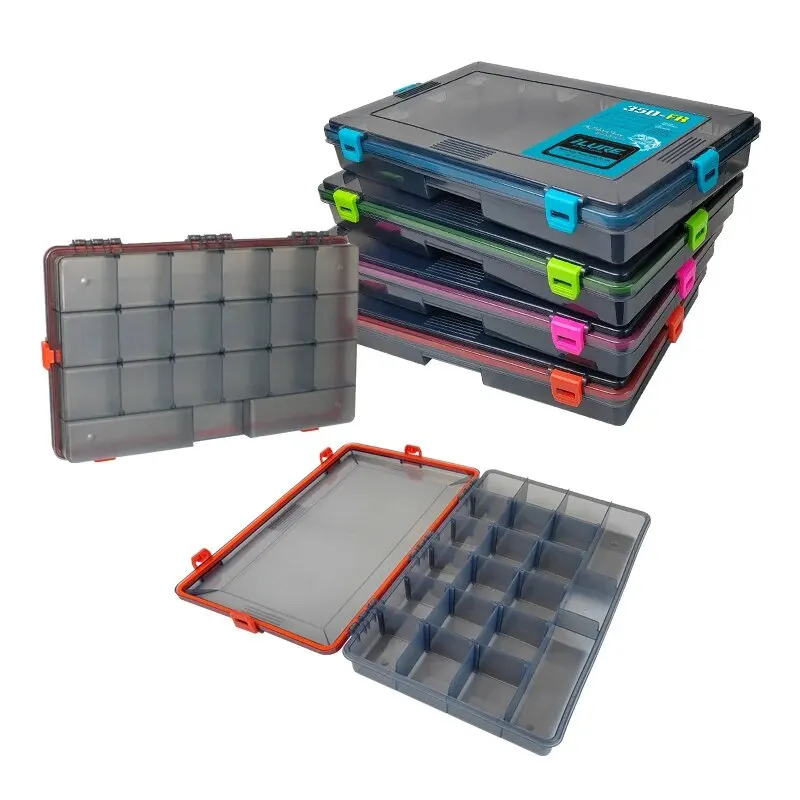 3700 Fishing Tackle Box Large Capacity Waterproof Accessories Storage Lure Bait 3600 Tray Storage Lure Bait Organizer Boxes