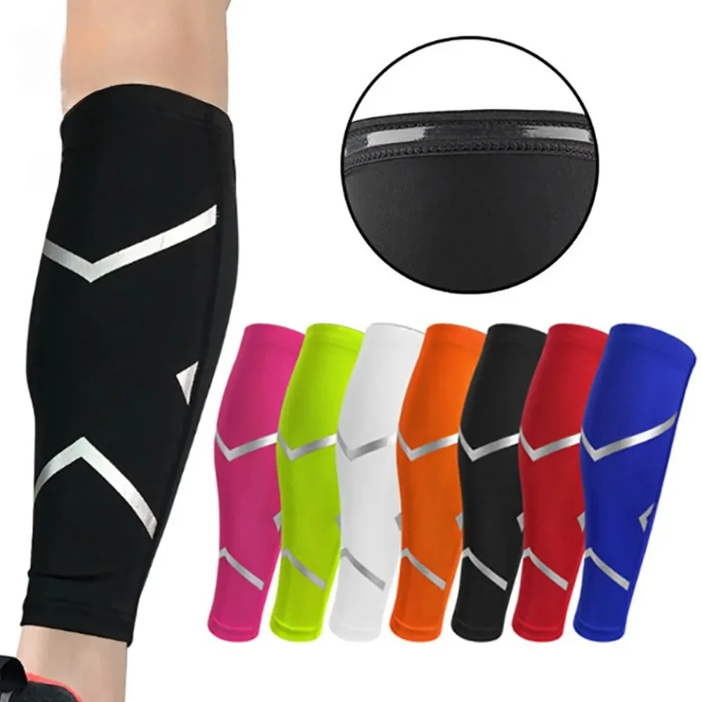 1 SZT. Rękaw kompresyjny na łydkę dla kobiet i mężczyzn - Rękaw kompresyjny na nogę - Skarpety kompresyjne bez stopy na bóle piszczeli