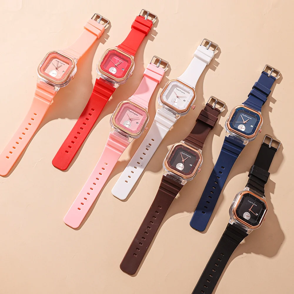 Reloj electrónico de unicornio para mujer, relojes deportivos, moda