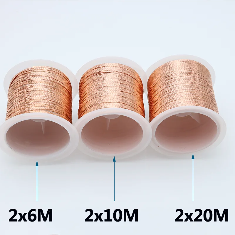 6M-15M 20M Kupfer Solde Draht Schweißen Entlöten Mesh Docht Saug Zinn Geflecht Band für PCB Schweißen reinigung Löten Entfernen Werkzeug – Detail 2