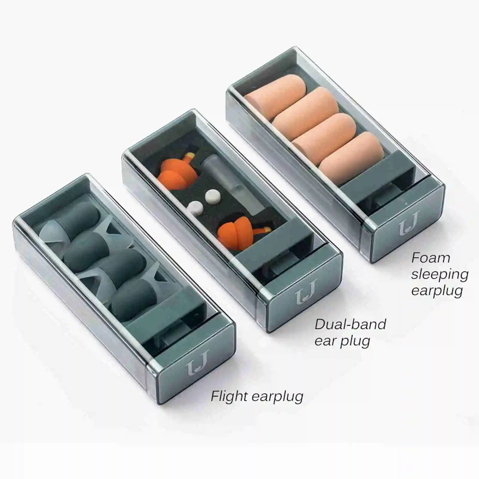 إلغاء الضوضاء الأذن المقابس الصوت حجب سدادة الأذن الحد من الضوضاء قابلة لإعادة الاستخدام مع حقيبة للتخزين للنوم الشخير اطلاق النار السباحة