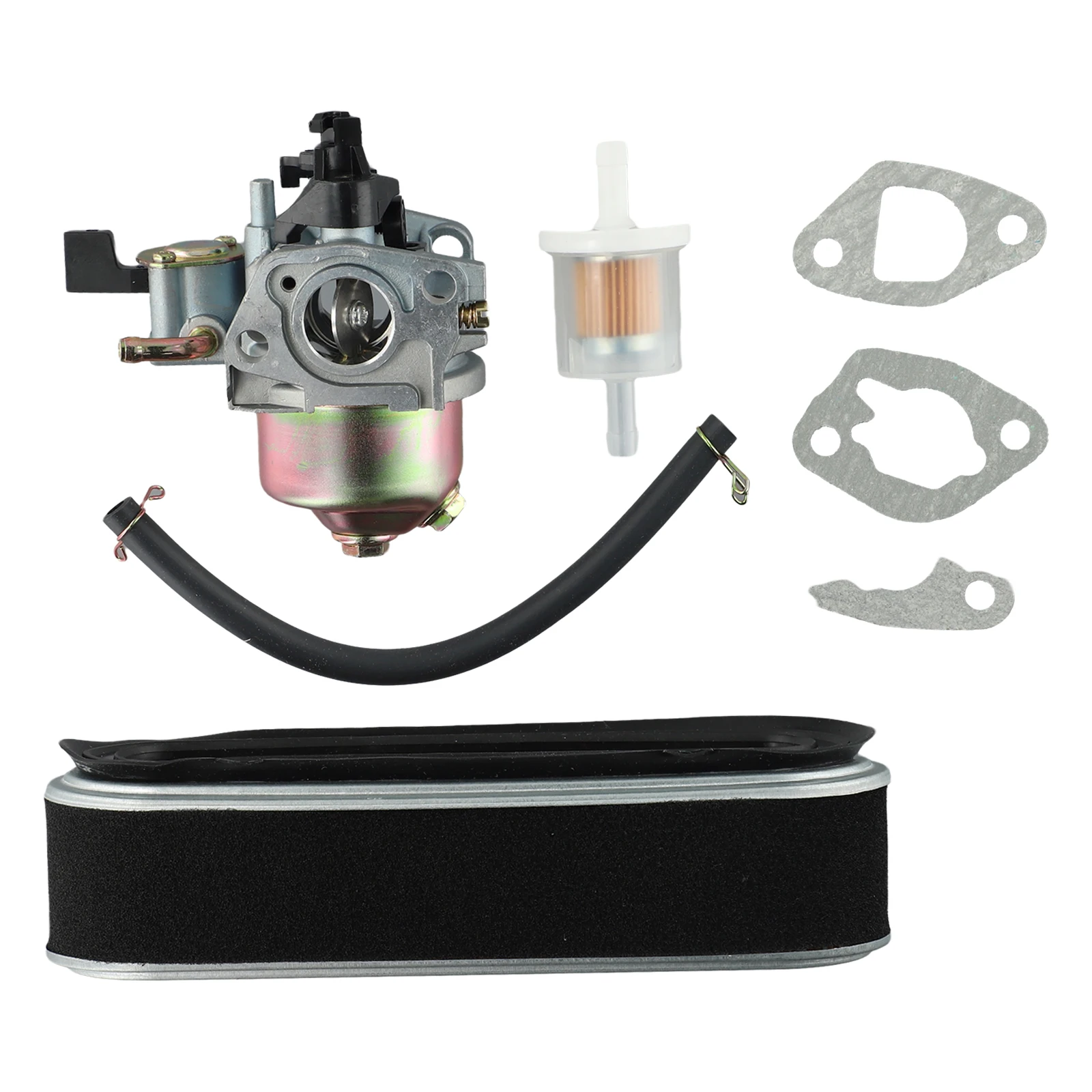 Carburetor Kit for Honda 55 Lawnmower Engine HR194 HR195 HR214 HR215 HR216 GXV120 GXV140 GXV160 with Filters and Gaskets