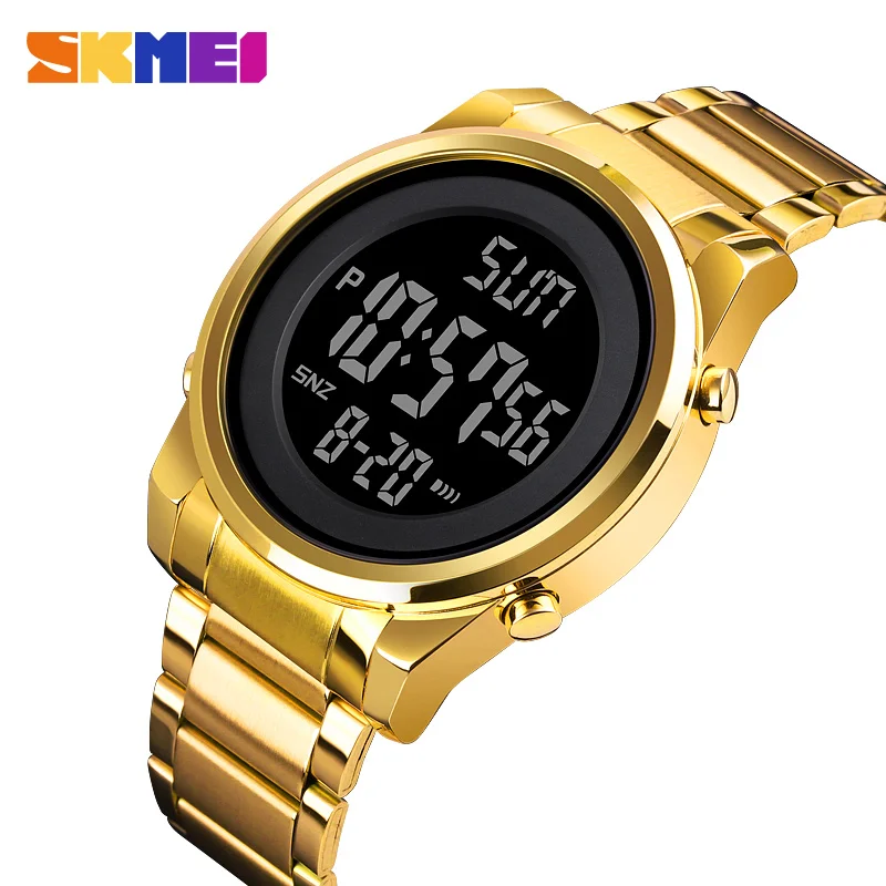 SKMEI 1611 Luxury Digital Watch for Men LED Display Electronic Chrono Countdown Waterproof Wristwatches Mens Clock reloj hombre