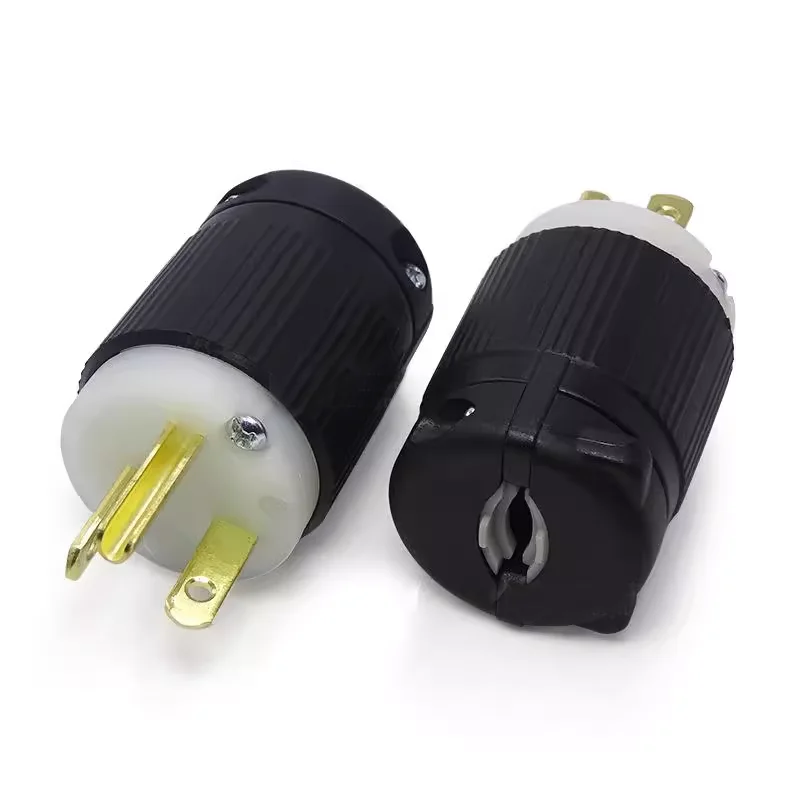 NEMA American Standard 6-20P 20A 250V generator connector Engine equipment Industrial head J-726