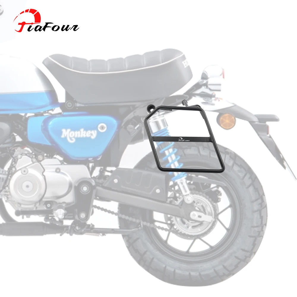 FIT For Monkey 125 2018-2022 Motorcycle Accessories Parts Left Saddle Bag Side Trunk Bag Support Bracket Side Trunk Bag Holder