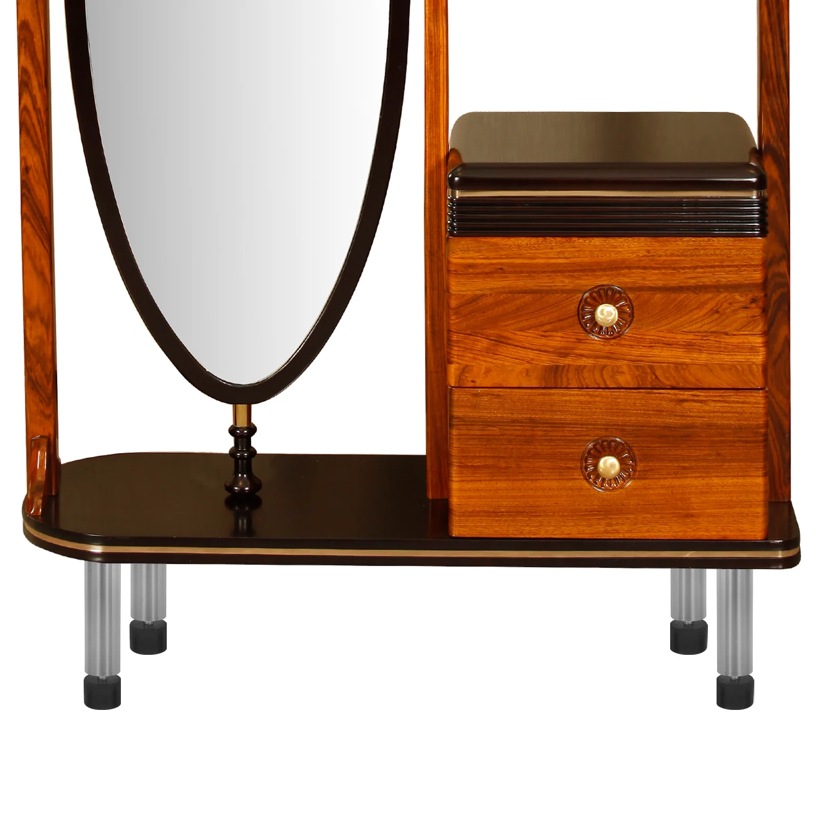 

4 pcs Adjustable Rubber Feet M8 Threaded Studs For Furniture Leveling Shock Absorption Anti Slip Protection Table Chair Bed