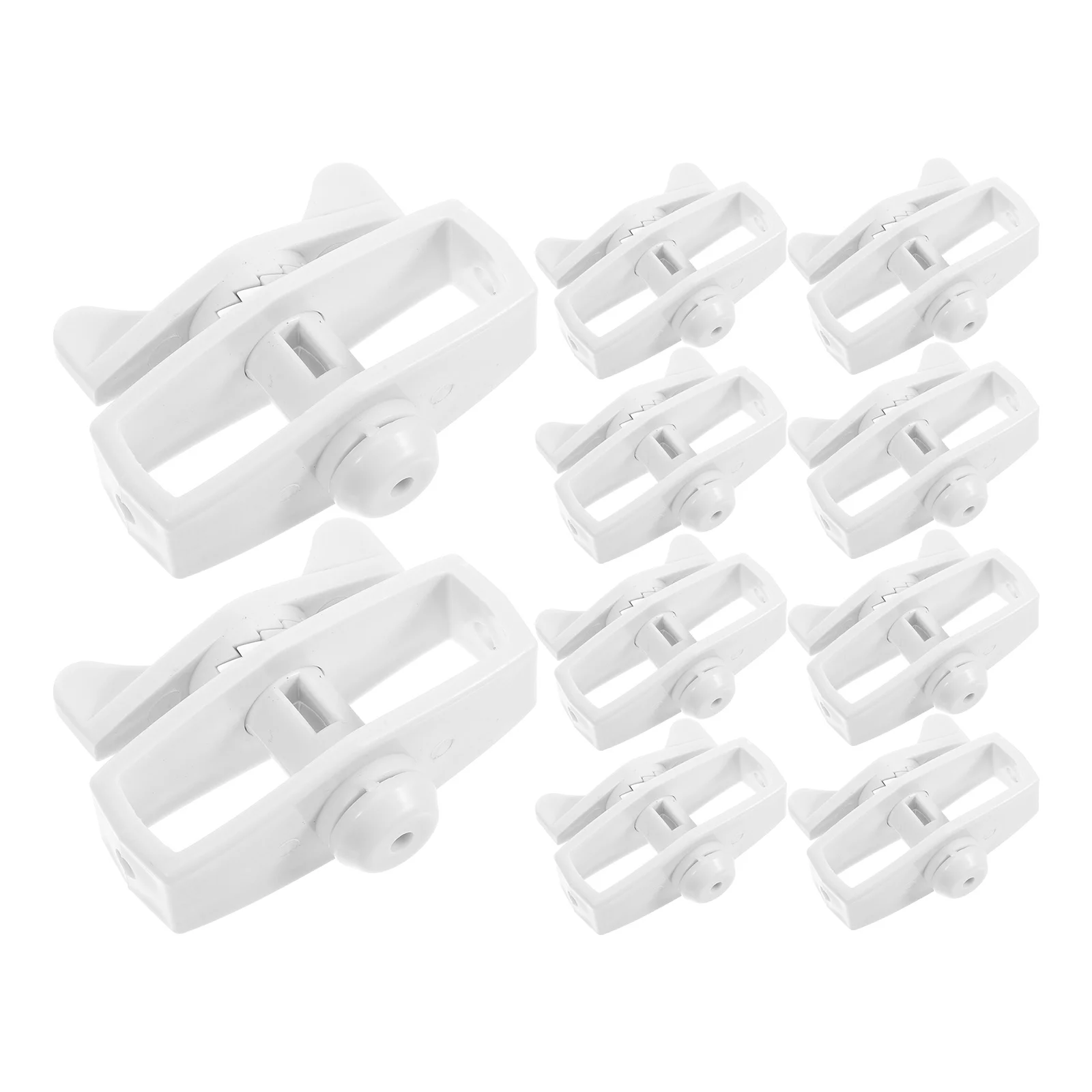 10 Pcs Tightener Electric Wire Insulators Durable Material Fence Wire Insulators Proper Tension Fence Accessories Black