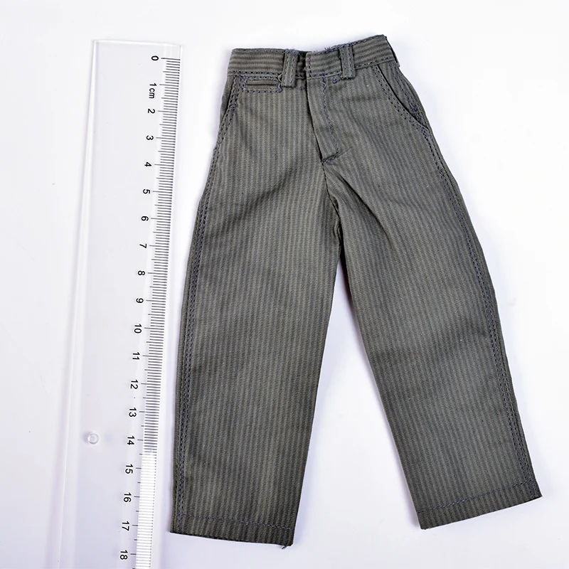 Im Laden 1 6 Maßstab Actionfigur Zubehör Militäruniform WWII Soldat USMC Hosen Streifen für 12 Zoll Körper Kopfskulptur