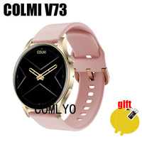 For COLMI V73 Strap Smart watch Women men Silicone Band soft Sports Bracelet Screen protector film