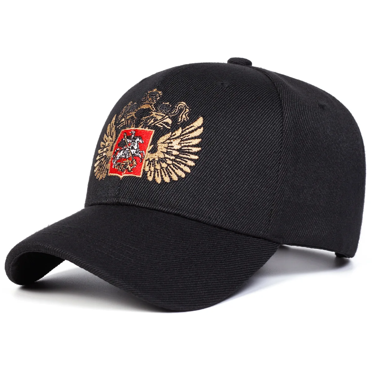 Unisex Russian Double Headed Eagle Embroidery Baseball Cap Spring Autumn Outdoor Adjustable Casual Hats Sunscreen Hat Sports Cap