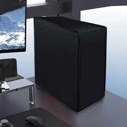 Pc Computer Dust Cover Waterproof Desktop Computer Case Host Heavy-Duty DustProof Cover Oxford Full Protective Cover with Zipper