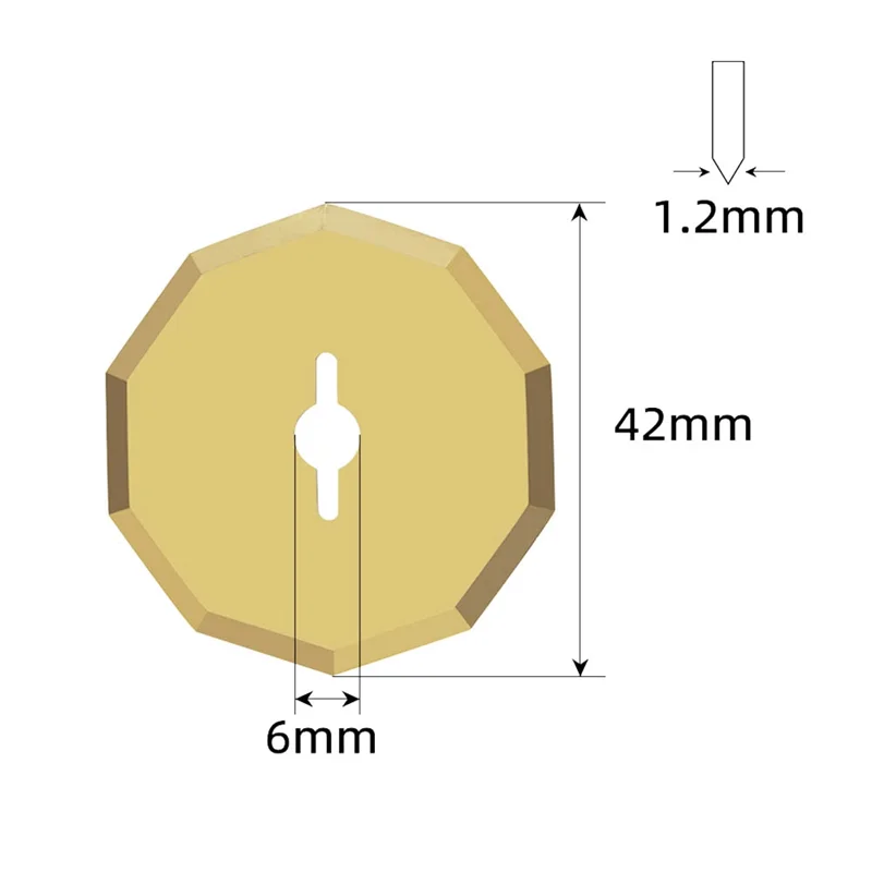 ABNO-для WA2300, RC2600K, RC2601 Совместимые 4 шт. Сменные вращающиеся лезвия с титановым покрытием для беспроводных ножниц Worx Zipsnip