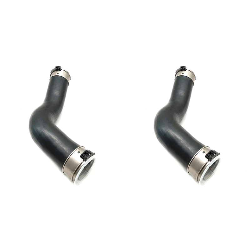 2X 11618571025 Turbocharger Air Intake Hose For BMW 3 5 6 7 8 Series X5 X6 X7 G20