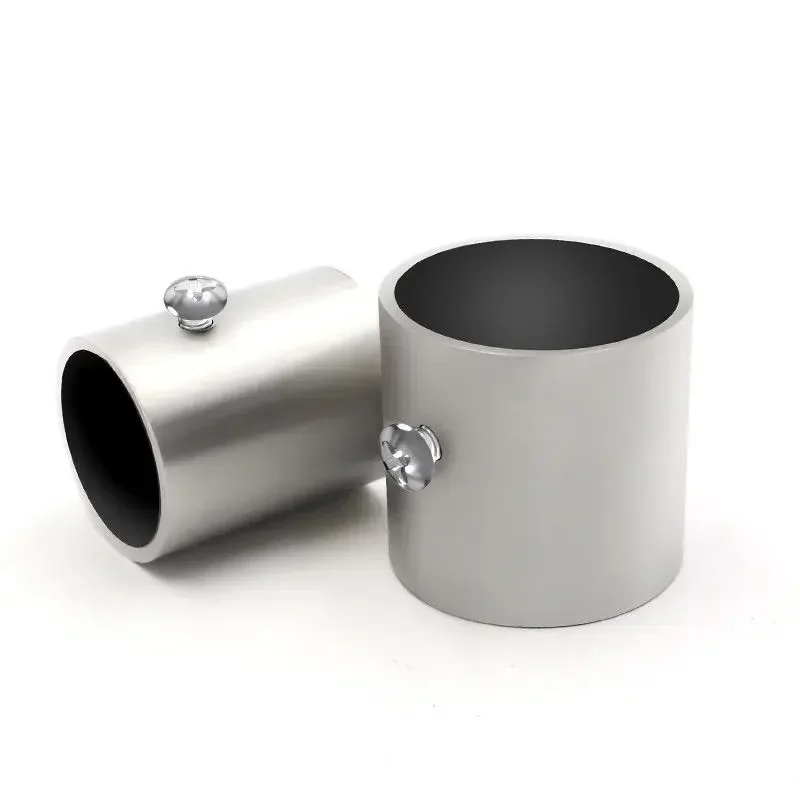 Soporte de tubería oculta de acero inoxidable para colgar ropa, 1 piezas, para armario, cortina de ducha, asiento superior engrosado, cilindro alto