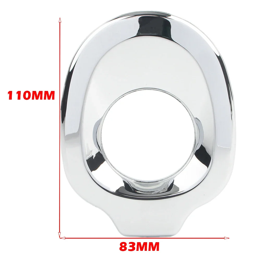 Motorcycle ABS Chrome Ignition Key Accent Cover Fairing For Honda Goldwing GL1800 GL 1800 2001 2002 2003 2004 2005