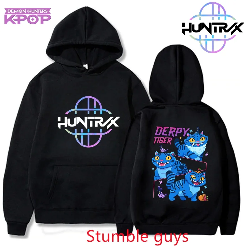 

Толстовка унисекс Kpop «Охотники на демонов» Zenitsu с длинным рукавом, осень-зима, теплая повседневная одежда с героями мультфильмов аниме