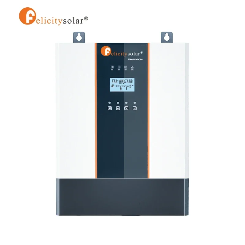 Felicity Solar Hybrid Inverter 5kw 5kva 48v off Grid Built-in Solar mppt Charge Controller for Home Appliances and Personal