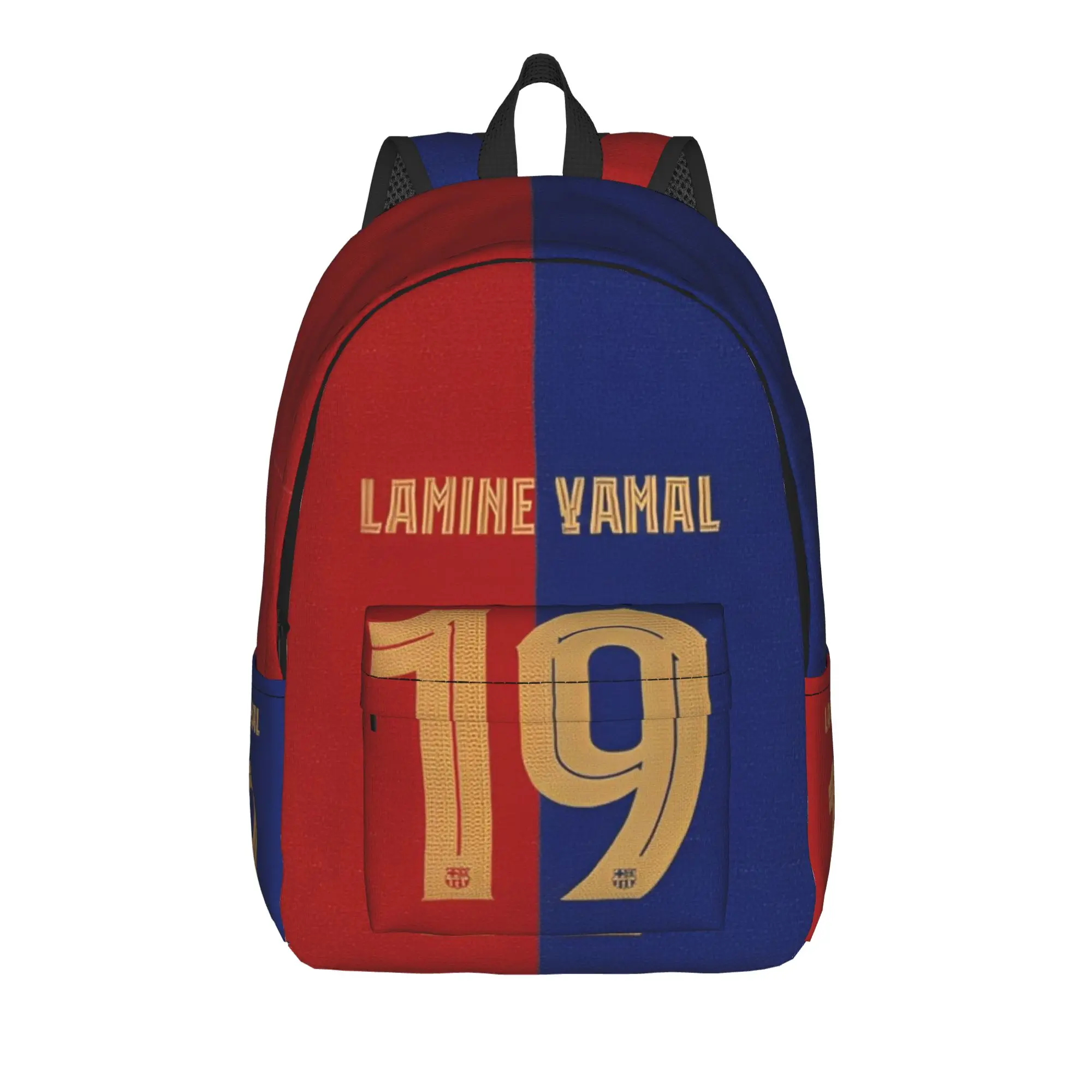 

Lamine Y-Yamal Backpack for Men Women Teenage High School Business Daypack Football Star Laptop Canvas Bags Outdoor