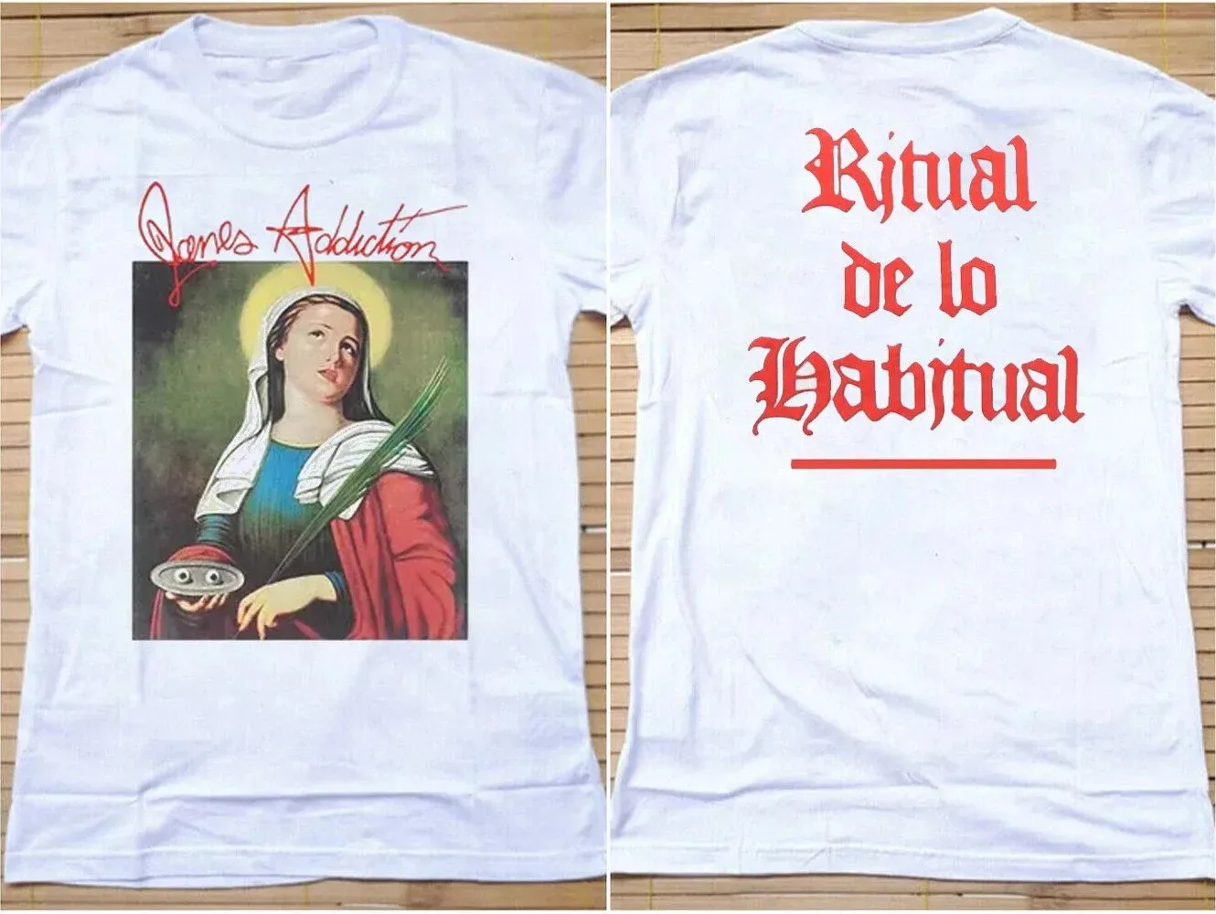 1990 Jane's Addiction Ritual De Lo Habitual Album Promo T-Shirt