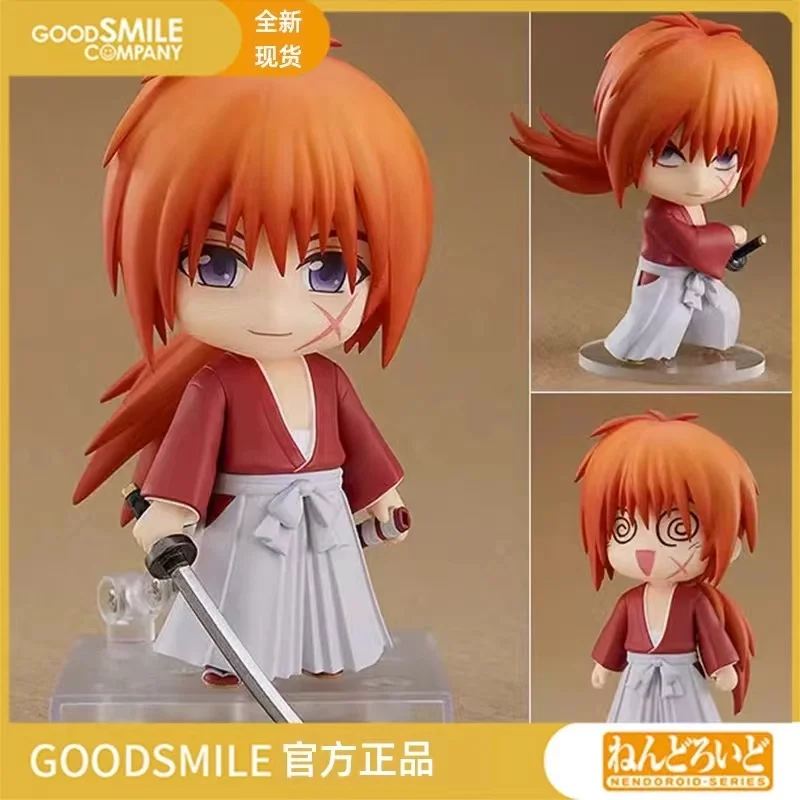 In Stock Original GOOD SMILE GSC1613 Kenshin Himura Rurouni Kenshin Official Anime Figure Genuine Collectible Action Figure Toy