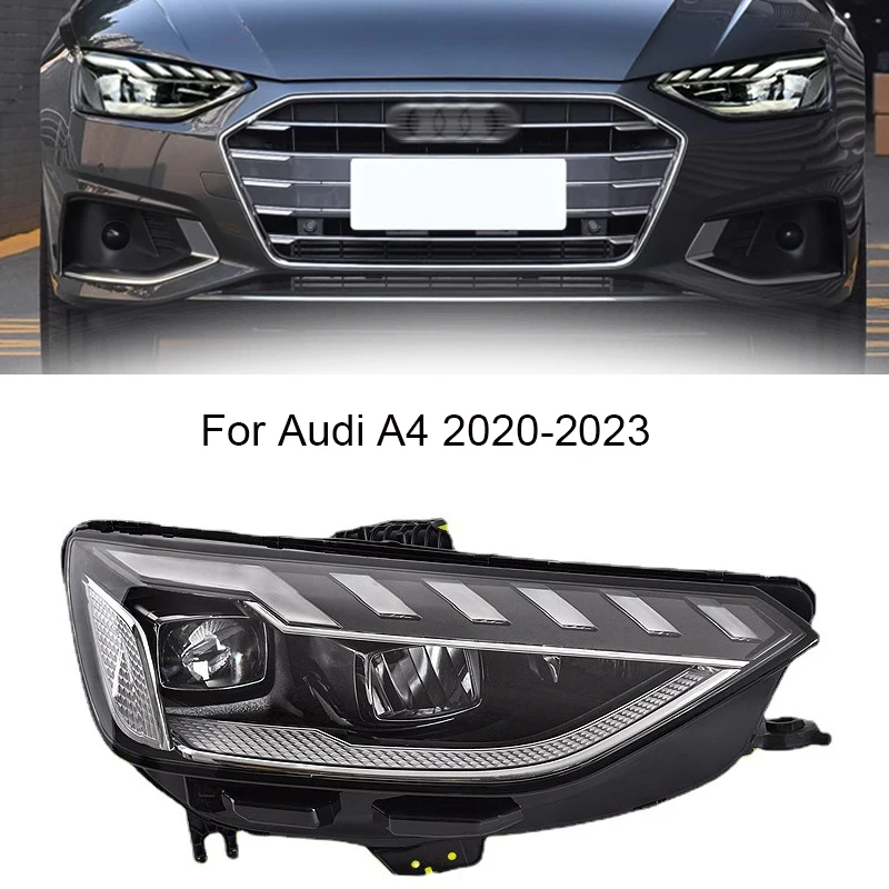 

Head Lamp for Audi A4 B10 LED Headlight 2020-2023 Headlights A4L S4 DRL Turn Signal High Beam Angel Eye Projector Lens