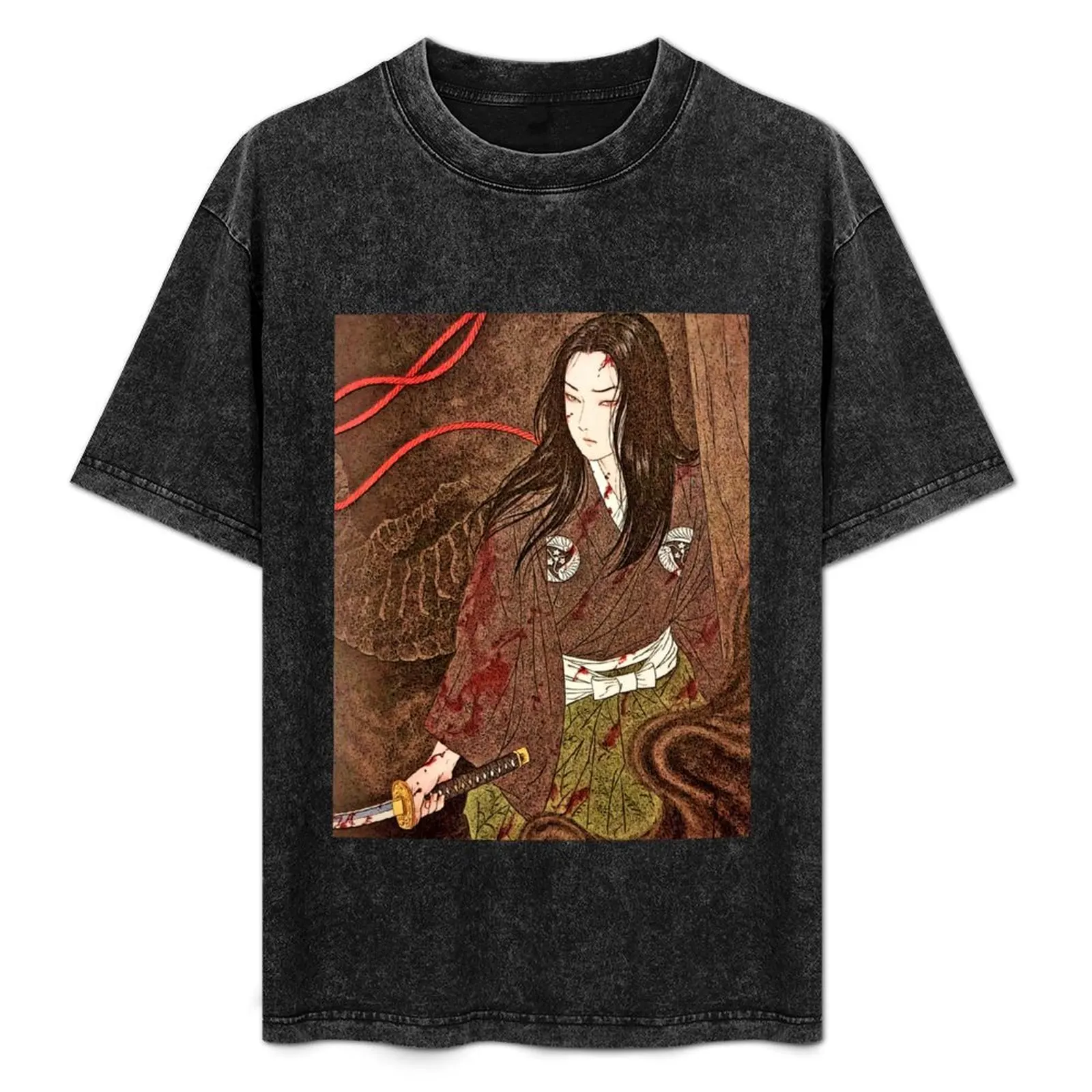 

Suehiro Maruo Anime Toe Bag T-Shirt Basic Casual Short Sleeve Cotton Shirt
