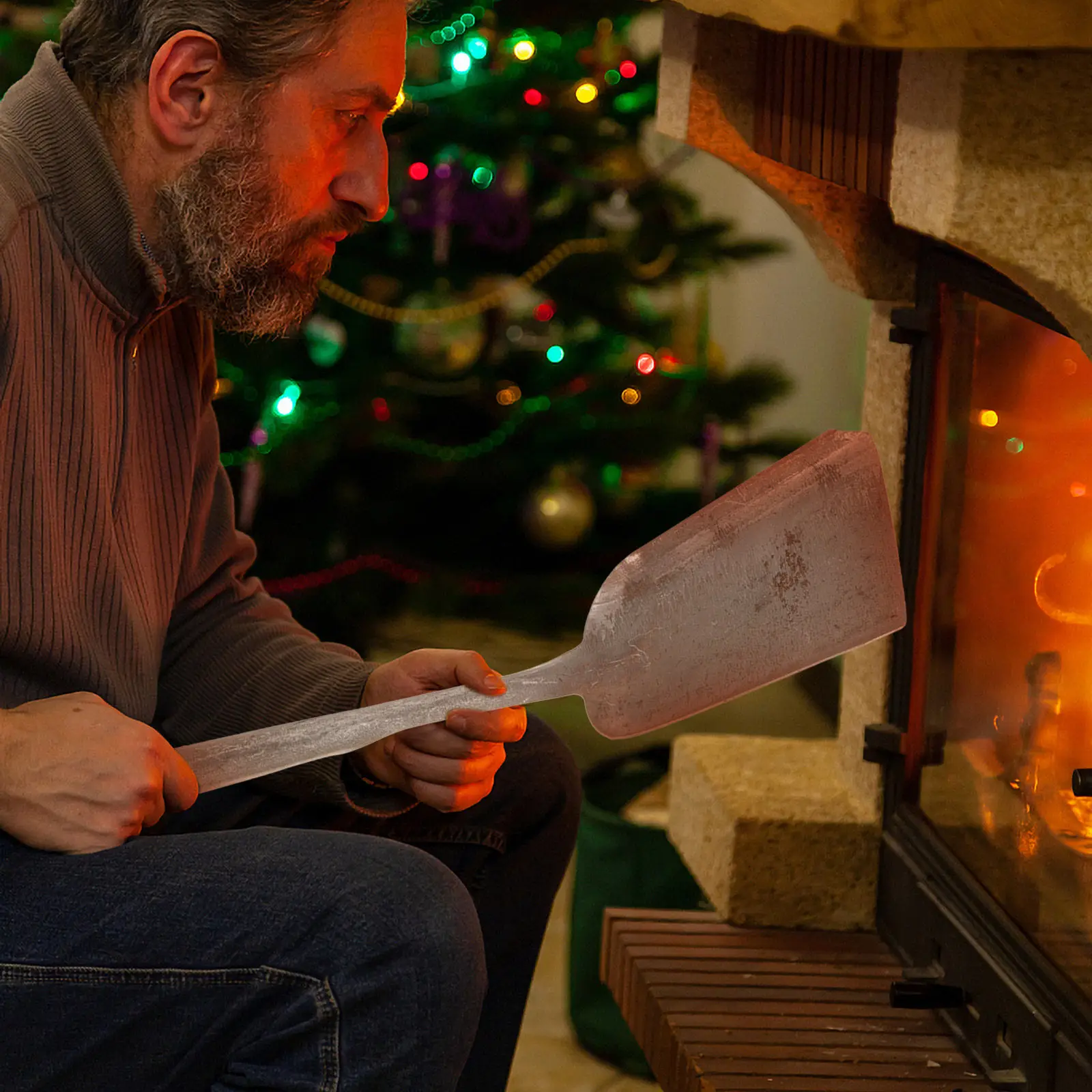 

Набор из 2-х лопаток для очистки от золы и угля с деревянными ручками, многофункциональный, с длинной ручкой, для очистки камина, бытовой, садовый инструмент