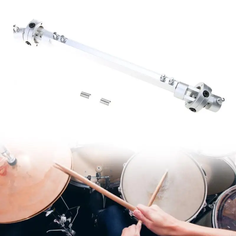 Bass Drum Pedal Link Rod Pedal Hammer Connecting Rod Double Step Connecting Rod Drum Set Accessory Easy to Install 