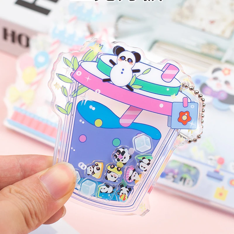 مخصص شاكر المفاتيح أنيمي الكرتون شعار سلسلة مفاتيح مصنوعة من الأكريليك صور مخصصة تصميم الطباعة الشفافة لعبة سلاسل المفاتيح للهدايا