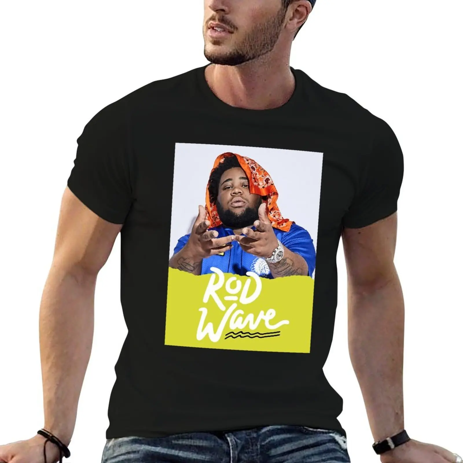 

Rod Wave T-Shirt man t shirt graphic t shirt man casual man t shirts for men casual T-shirt