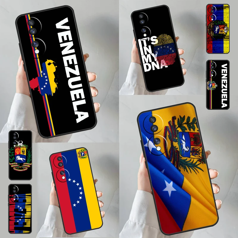 Venezuela Flag Coat Of Arms For Huawei Honor Magic 5 Pro 50 70 X8 X8a X9a P Smart Z Nova 5T P60 P20 P40 P30 Lite Case