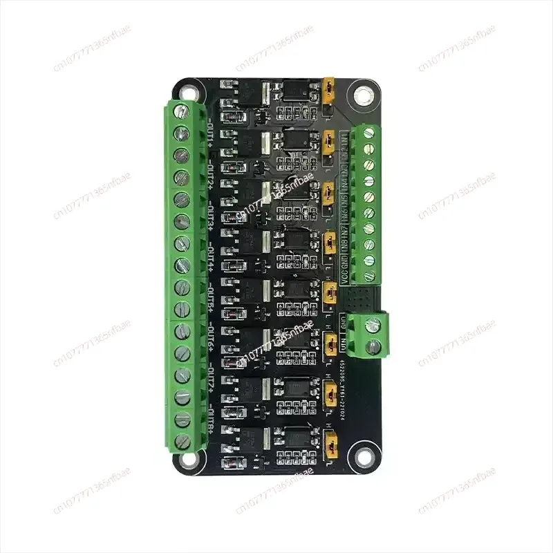 8 Channel MOSFET Module Microcontroller PLC Amplification Field-effect Drive Tube Optocoupler Isolation PWM Control Light Switc