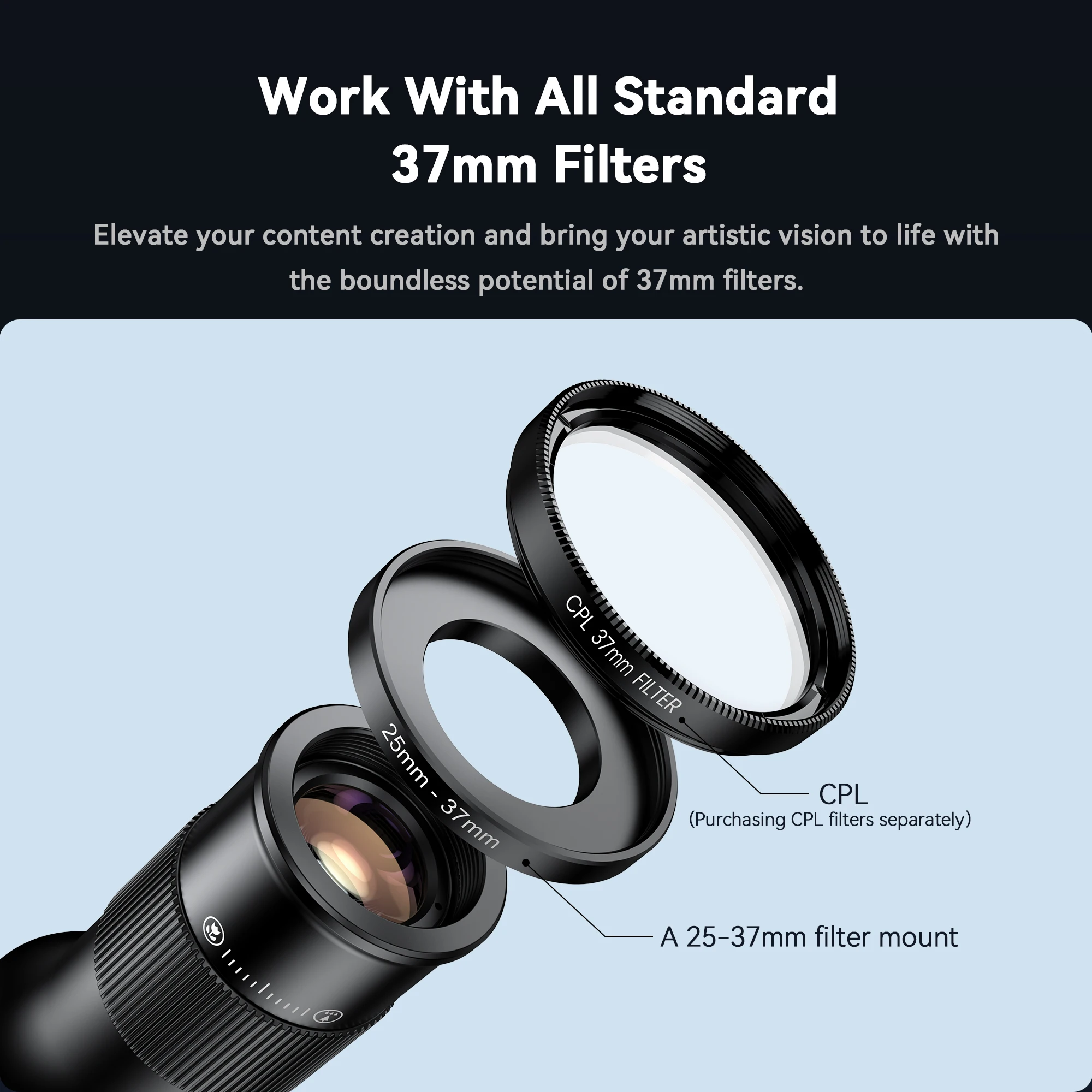 APEXEL 2in1 Telephoto Macro Lens Observation 6X Telescope Lens for iPhone other Smartphone Shooting Mobile PhoneLens Accessories