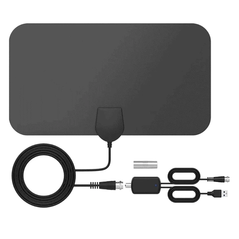 

Indoor TV Antenna, TV Antenna HD Indoor Digital Antenna With Amplifier DTMB Receiving Film Antenna Supports 4K 1080P TV