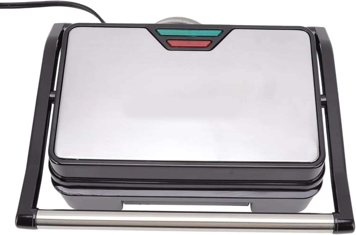 صانع بانيني 850 وات تسخين مزدوج الجوانب سهل التنظيف، ماكينة ضغط بانيني للشواية، قابس أمريكي 110 فولت