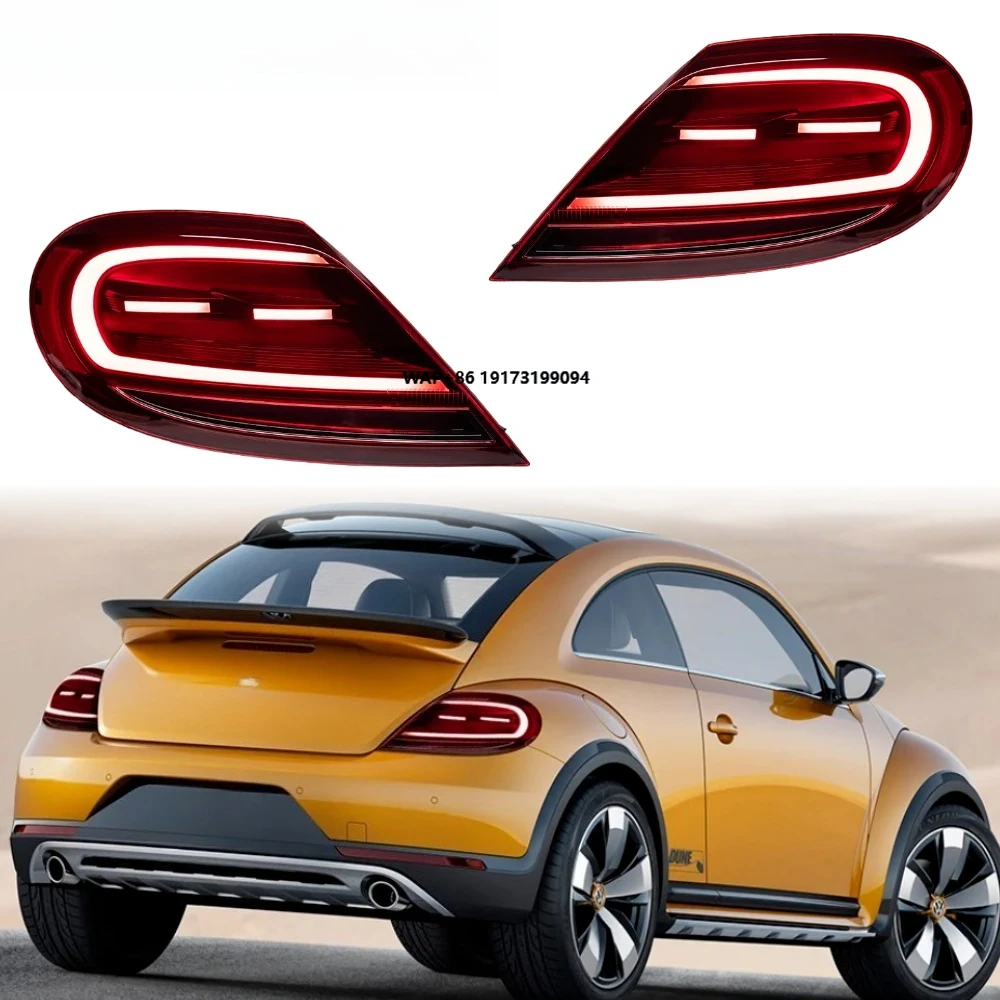 

for Beetle Taillights 2013-2020 LED Car Taillamps Upgrade Rear Back Design LED Rear Lamps Plug and Play for