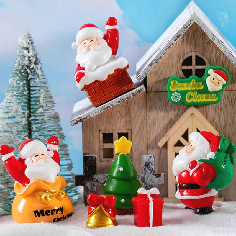 Christmas Decoration 2025 Desktop Accessories Office Table Ornament Car Interior 2025 New Year Christmas Toys Gift for Kids