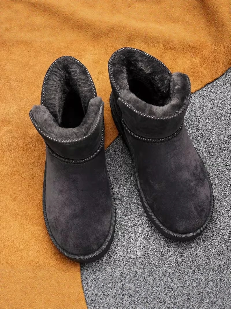 Botas de Inverno Masculinas co - Snow Boot Fur Lined avaliação e preço