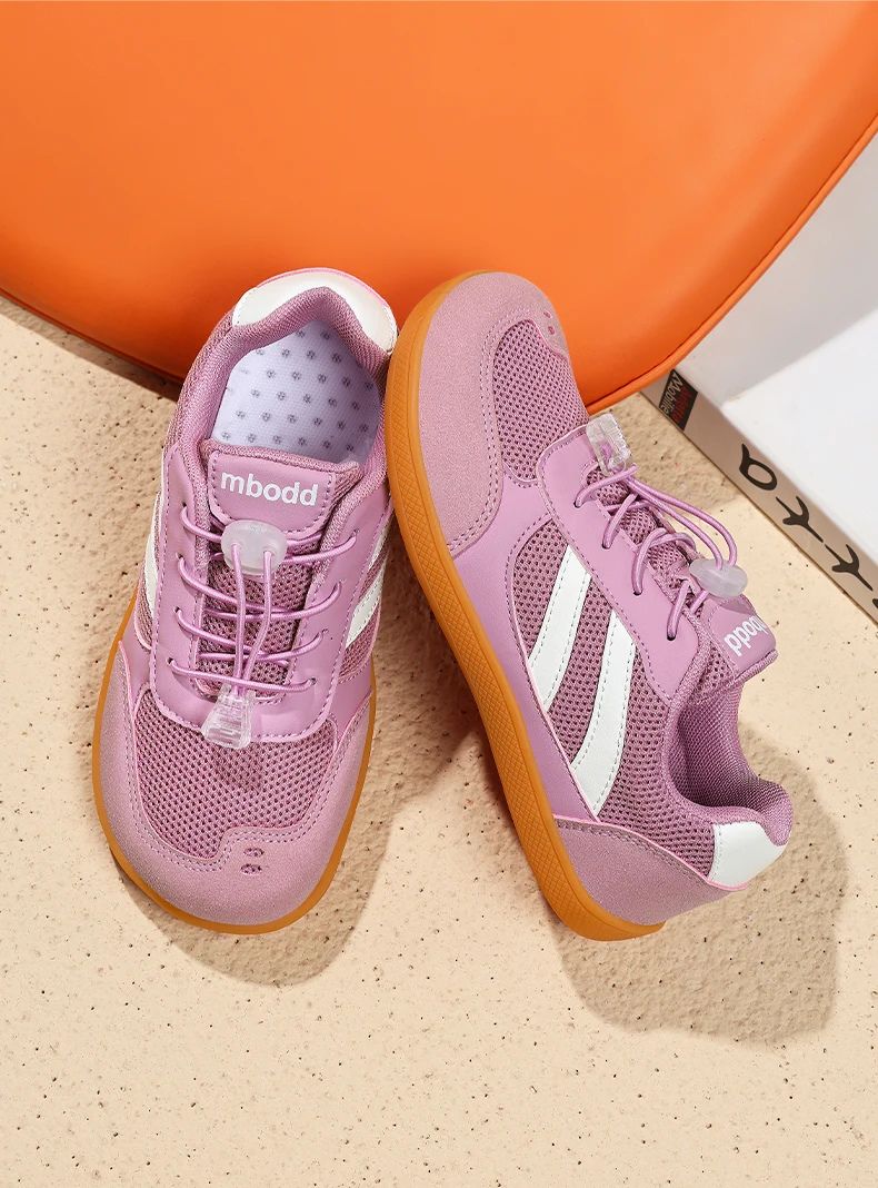 Kinder-Barfußschuhe mit breiter Sohle für Jungen und Mädchen, rutschfeste, atmungsaktive Kindersportschuhe, Zero-Drop-Wanderschuhe – Detail 20
