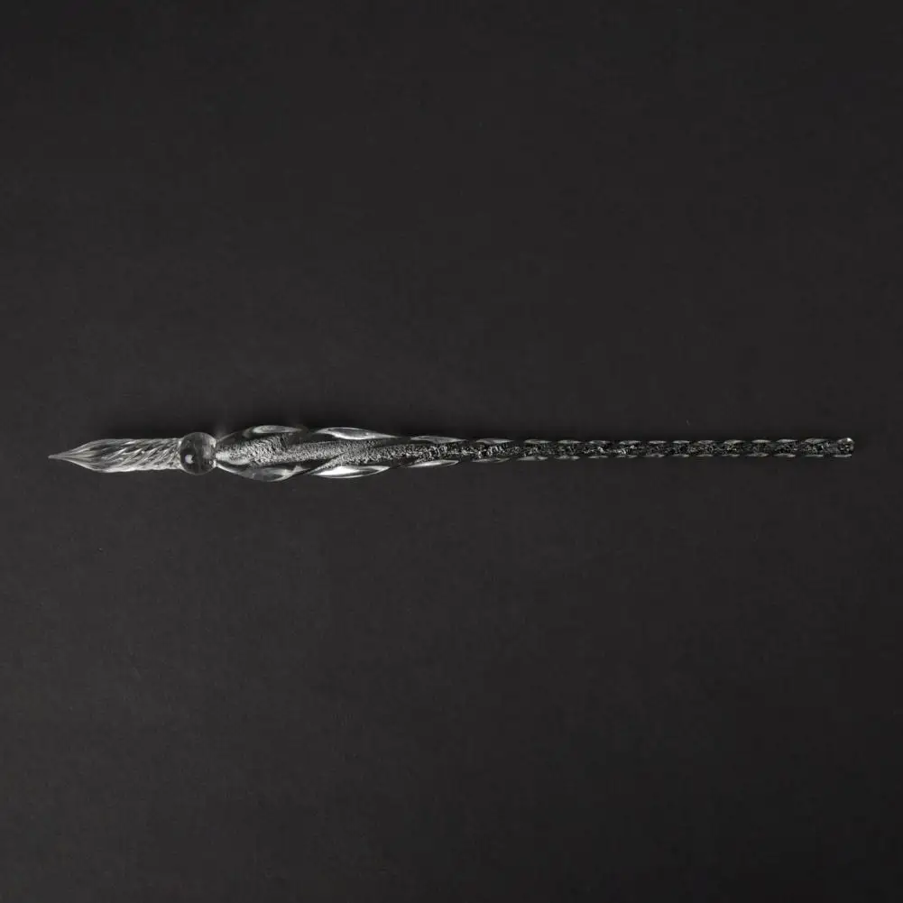 

Красочная ручка для рисования, элегантная стеклянная ручка для рисования каллиграфии с гладкими линиями, красивые цветные эффекты, легко