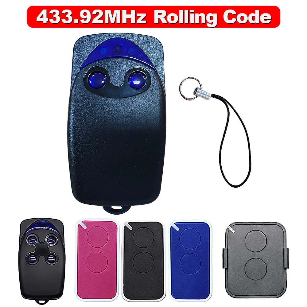 NICE FLO FLO2R-S FLO4R-S NICE ERA FLO2RE INTI 433.92MHz Rolling Code Handheld Transmitter Garage Remote Controller Door Opener