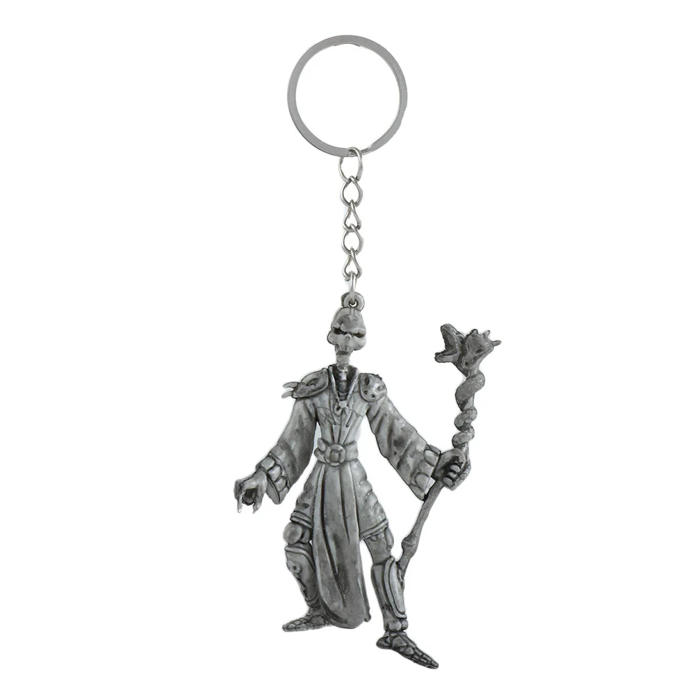 Fashion Exaggerated Simple Gift Horror Cool Skull Punk Skeleton Pendant Cranial Keychain Skull Keyring Skeleton Skull Key Rings