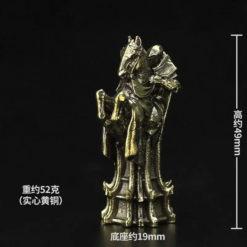 صغيرة خمر النحاس الأبيض النحاس المقدسة مقابل الشر الشطرنج الملك الملكة روك الأسقف فارس البيدق الجندي نموذج الشكل DIY بها بنفسك الديكور