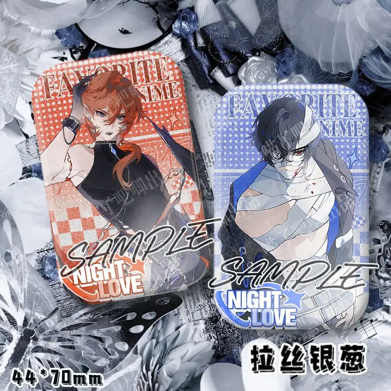 Nakahara Chuuya Dazai Osamu Anime Badges Pins Japanese Comic Women Brooch Cartoon Kawaii Cosplay Brooches for Bag Accessorie