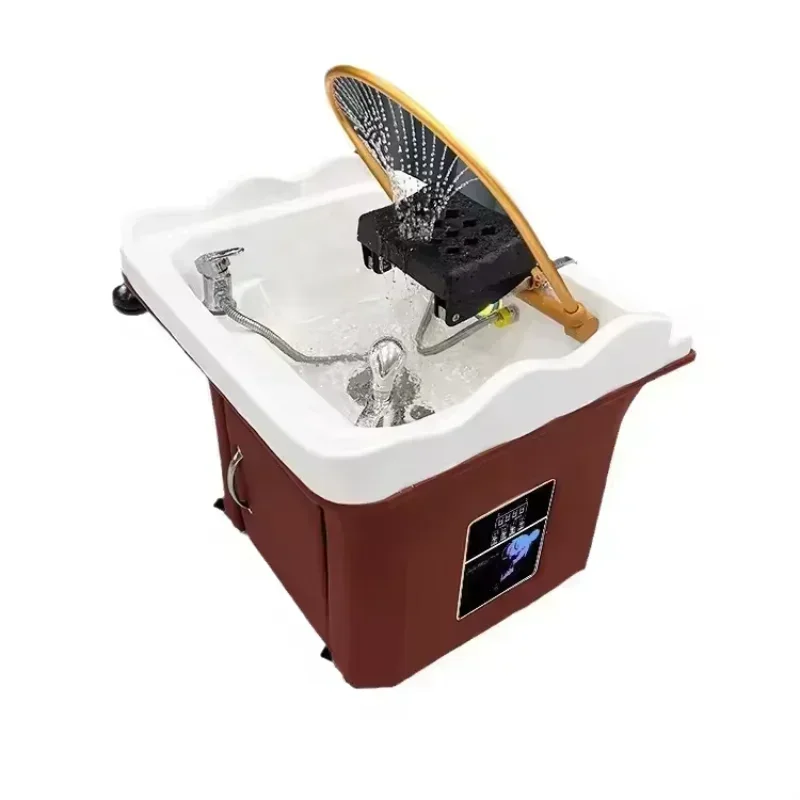 Promotion Hair Washing Bowl Sink Head Docking Massage  Beds Use for Japan Head Spa Thai Hair Wash Shampoo Chairs
