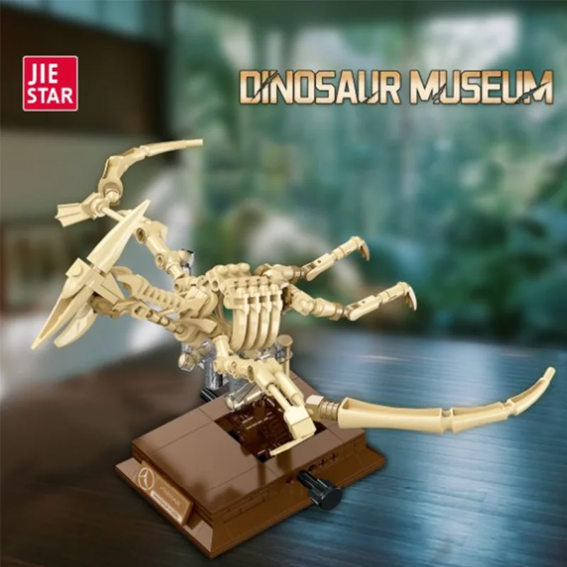 

Dinosaur Skeleton Series Pterosaur Model Educational Building Blocks Assembly Toy